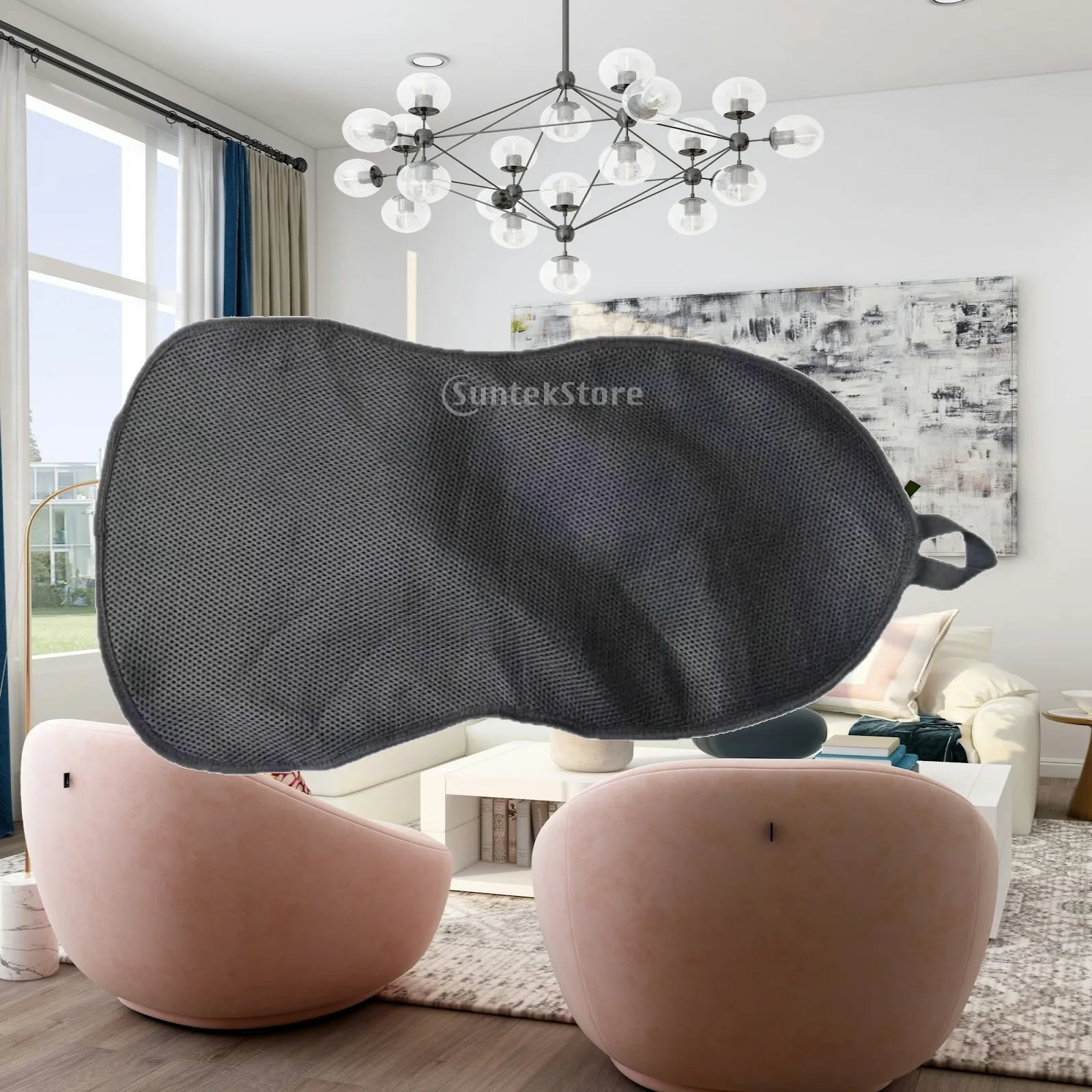 Soft Cushioned Equestrian Saddle Pad Mesh Ventilation Stable Fastening Riding Horse Mat for Dressage and Trail