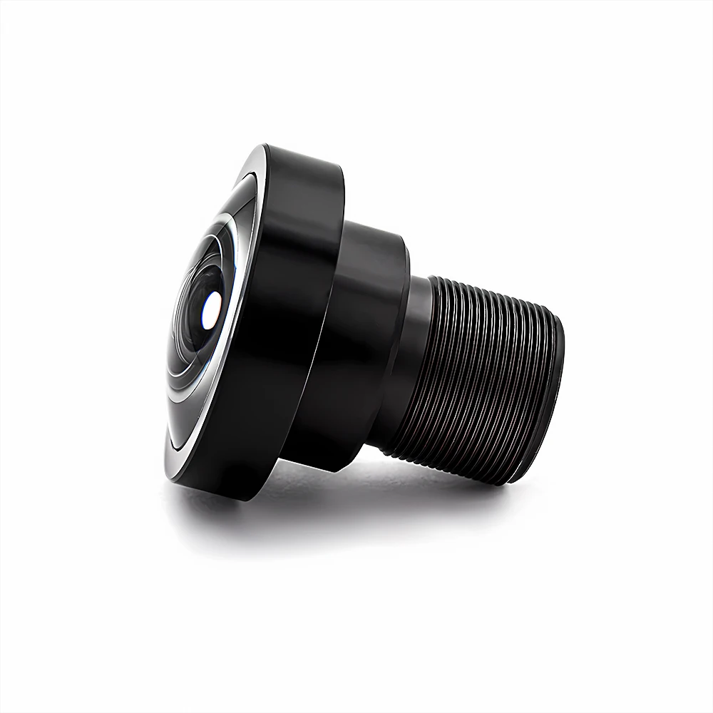 HD 8MP M12 Mount Lens 2.96mm 152° Wide Angle Aperture F1.6 Format 1/1.8" With 650nm Filter For Surveillance Security CCTV Camera