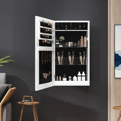 Cosmetic Storage Cabinet, Makeup Mirror, Decorative Photo Frame, Objective Mirror, Jewelry Storage Cabinet