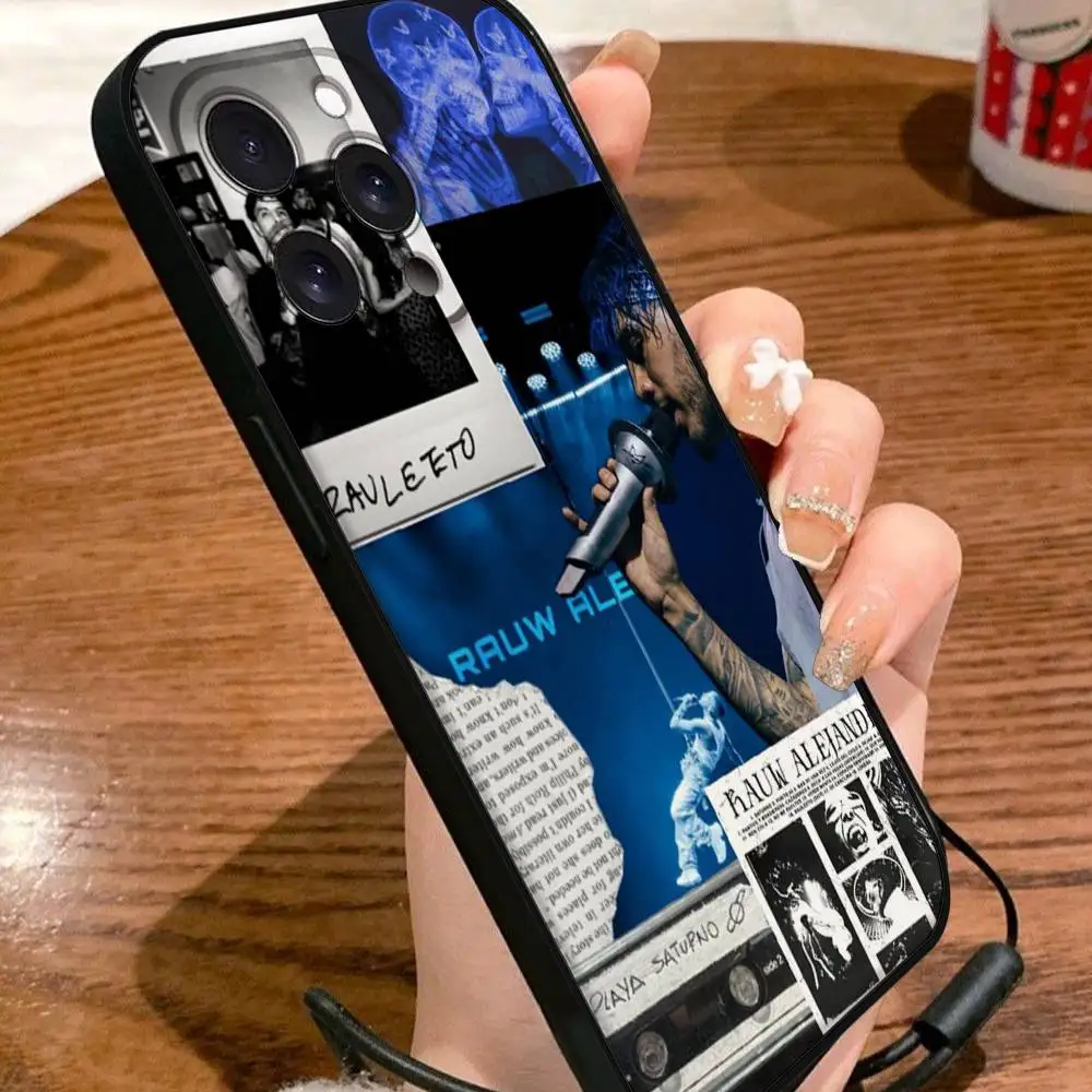 حافظة لهاتف آيفون 17 16 12 Mini 6s XS X 7 8 SE 15 Pro Max 16 Pro 11 Pro Max XR 14 13 Pro أسود