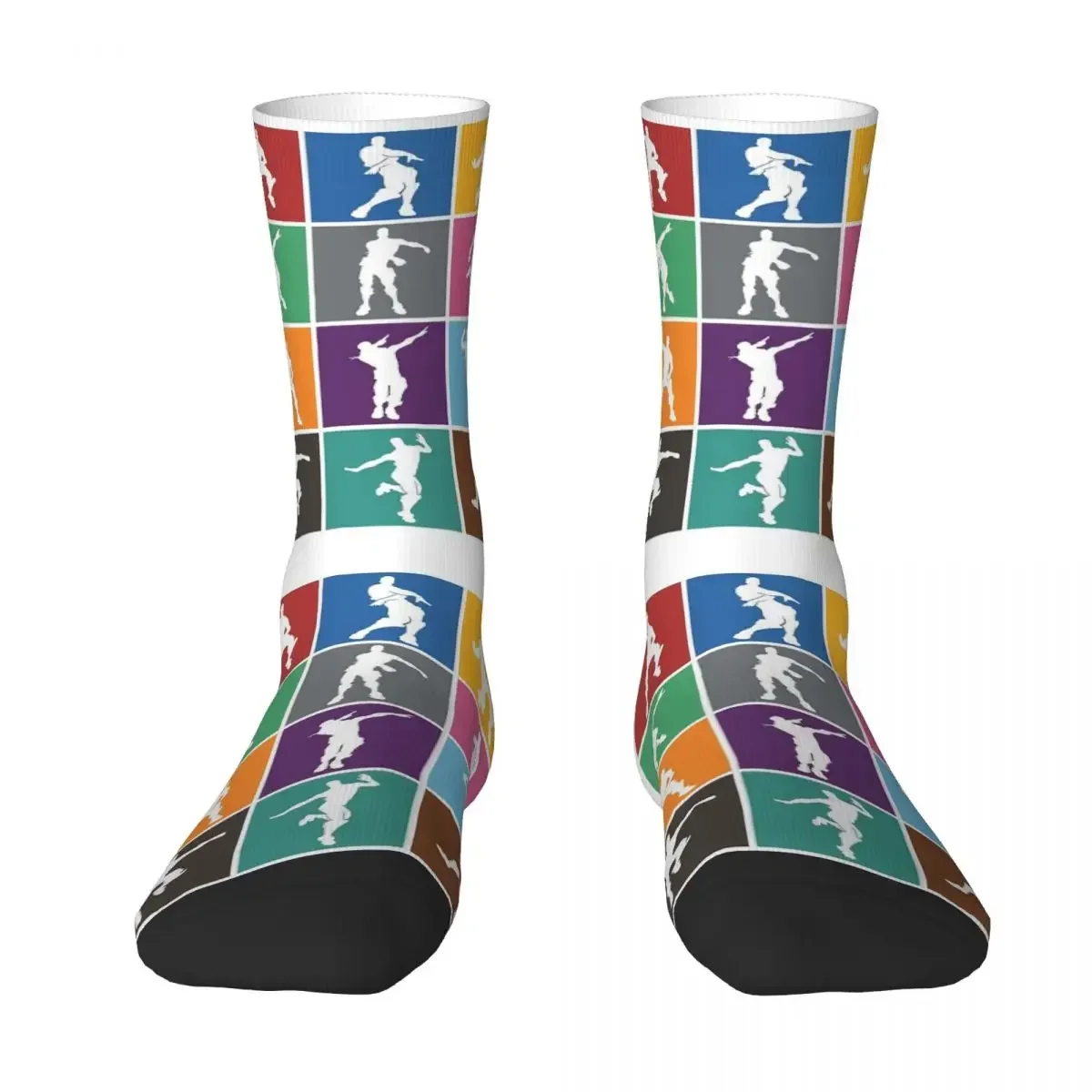 Battle Royale Victory Dance Socks Harajuku Super Soft Stockings All Season Long Socks Accessories for Unisex Gifts