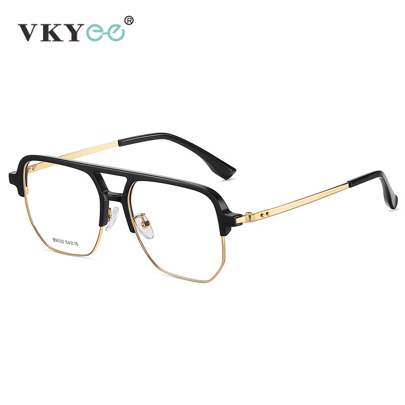 

VICKY Fashion New Models of Personalized Simple Design Men's Anti-blue Light Reading Glasses Can Be Customized Prescription 9030