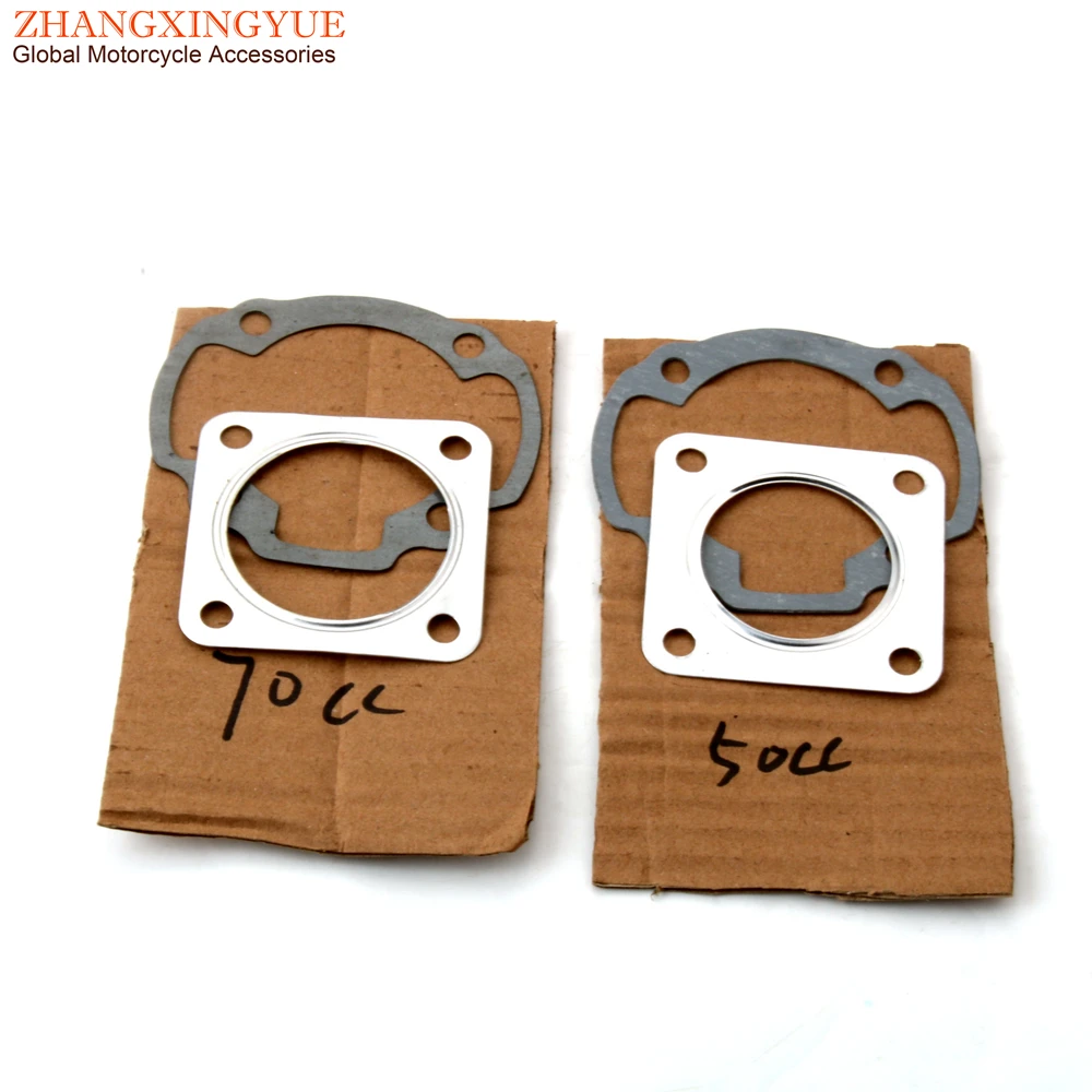 Scooter 50cc 70cc Cylinder Gasket Set For Honda Dio AF34 AF35 ZX50 2 Stroke Engine Parts