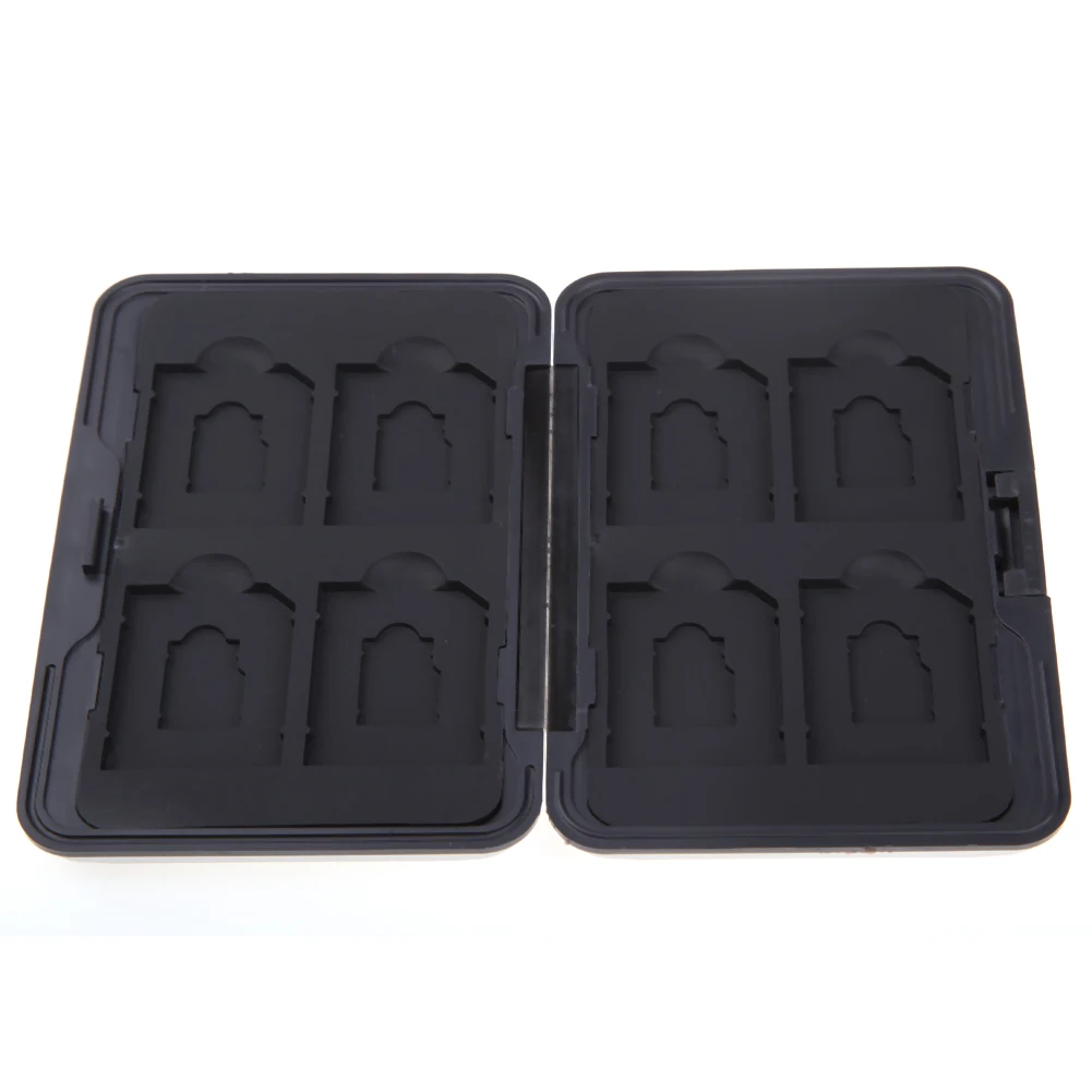 Organizzatore di scatole di immagazzinaggio per schede di memoria Organizzatore di supporti portatili Accessori in plastica per Micro SD SDXC