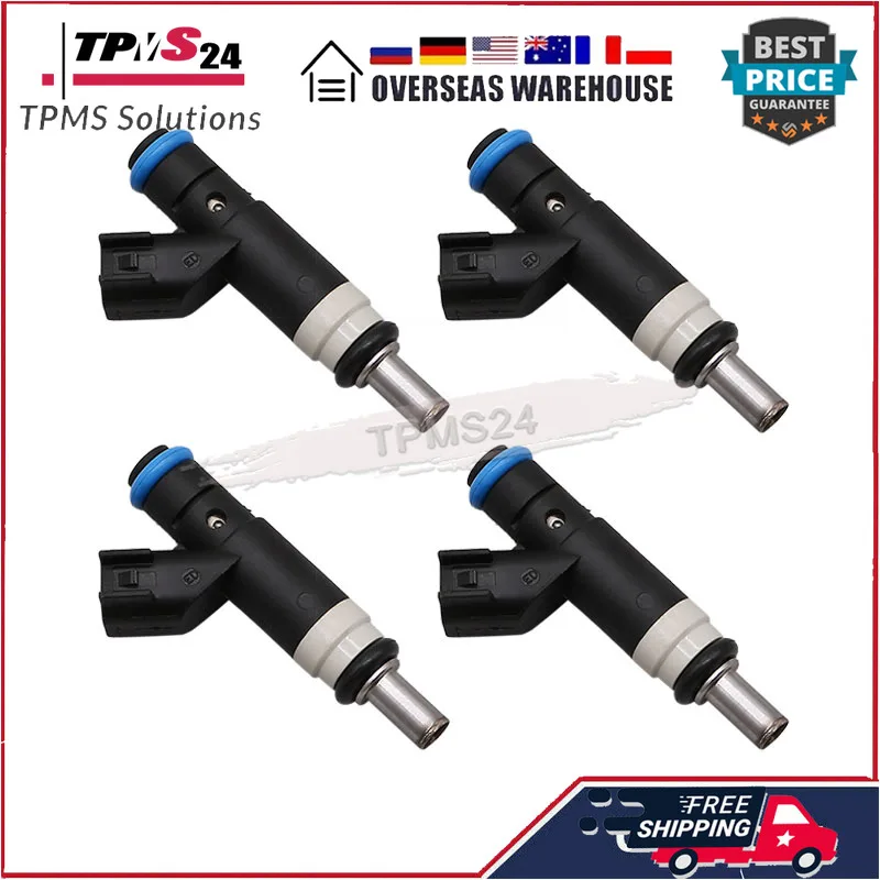 For Chrysler 200 Cirrus Sebring Dodge Avenger Caliber Journey Jeep Compass Patriot 4PCS Fuel Injectors 04891577AC