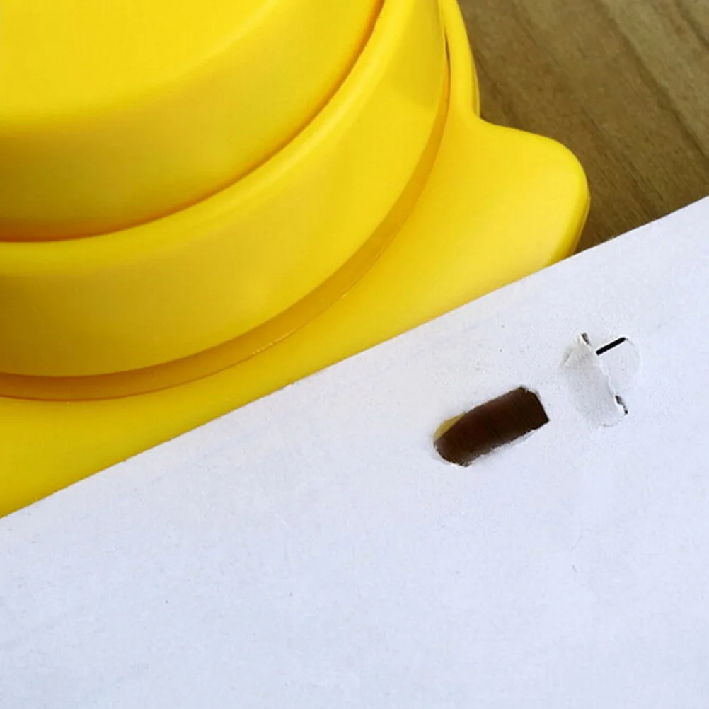 

1X Office Home Staple Free Stapleless Stapler Paper Binding Binder Paperclip