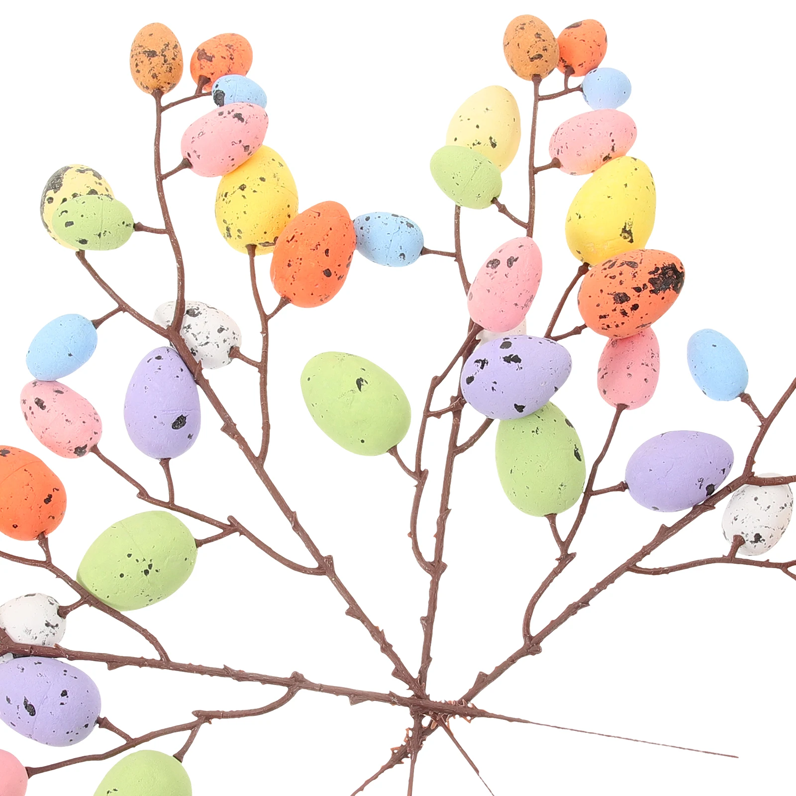 

4 Pcs Egg Decoration Hanging Decorations Venue Setting Props Plastic Eggs for Decorating Simulation Bouquet