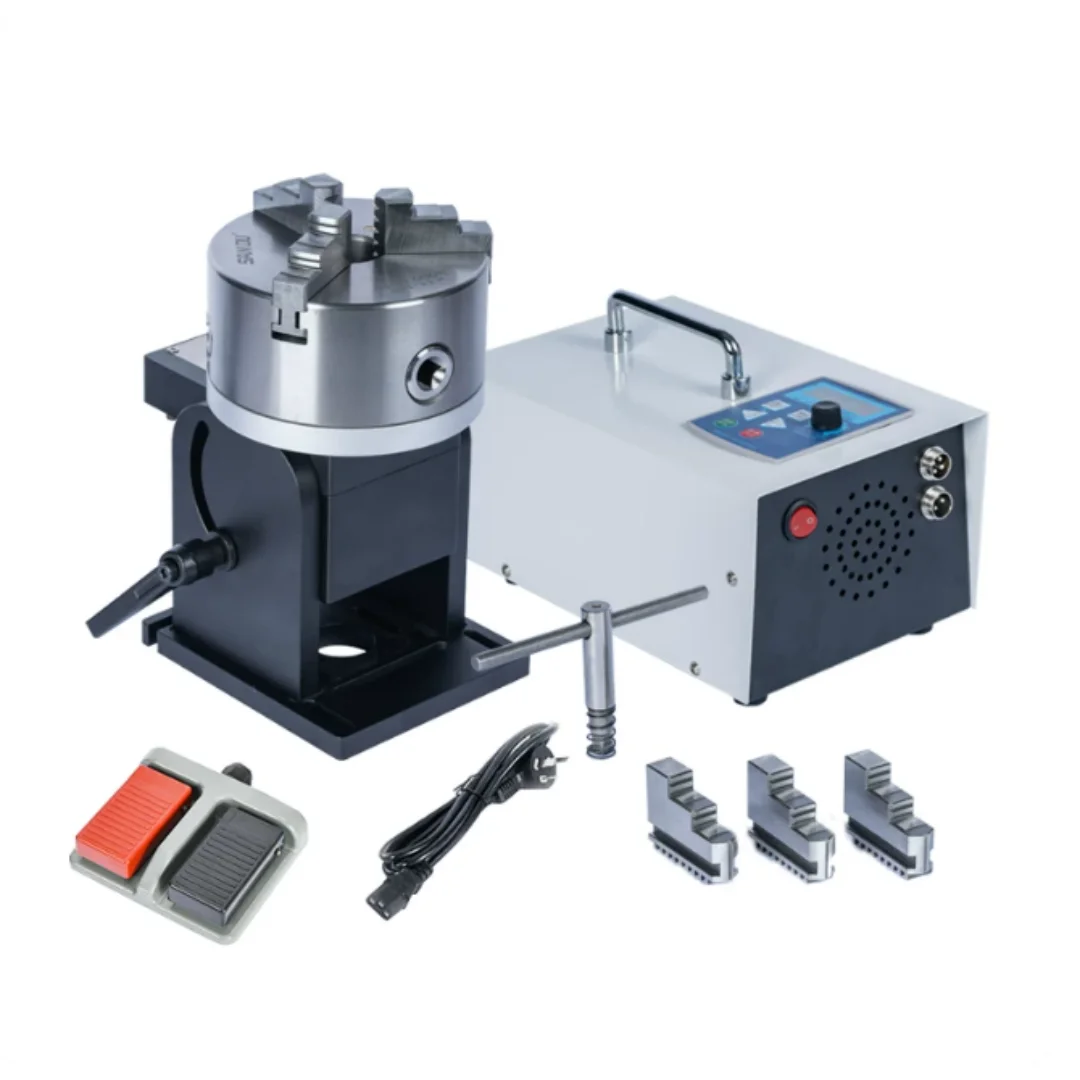 Automatic CNC Precision Welding Positioner, Rotary Table for TIG Welding, Laser Welding and Marking Machine