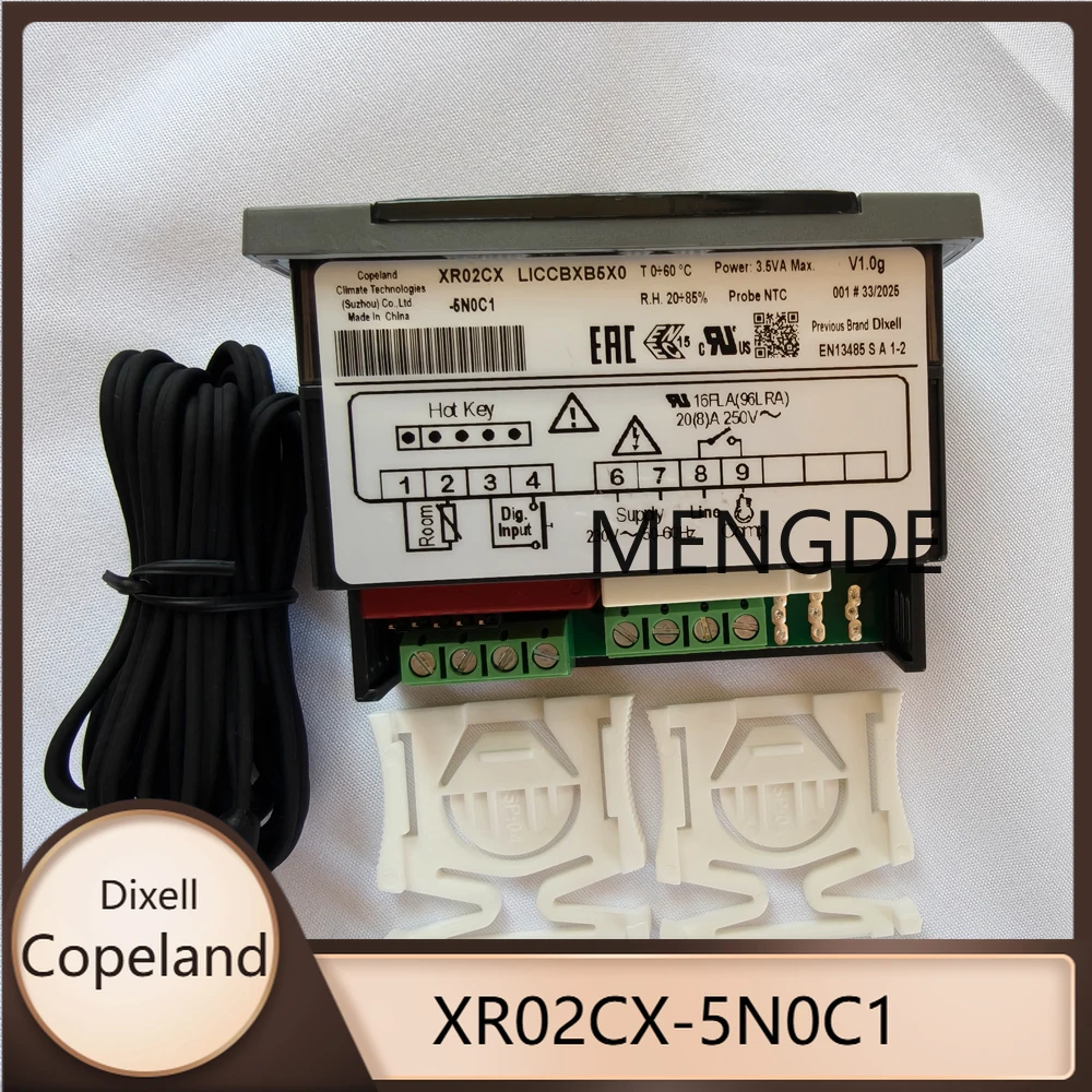 XR02CX-5N0C1 Dixell電子温度コントローラー LICCBXB5X0 XR02CX 220V 冷凍庫冷蔵庫サーモスタットリレー 新品オリジナル
