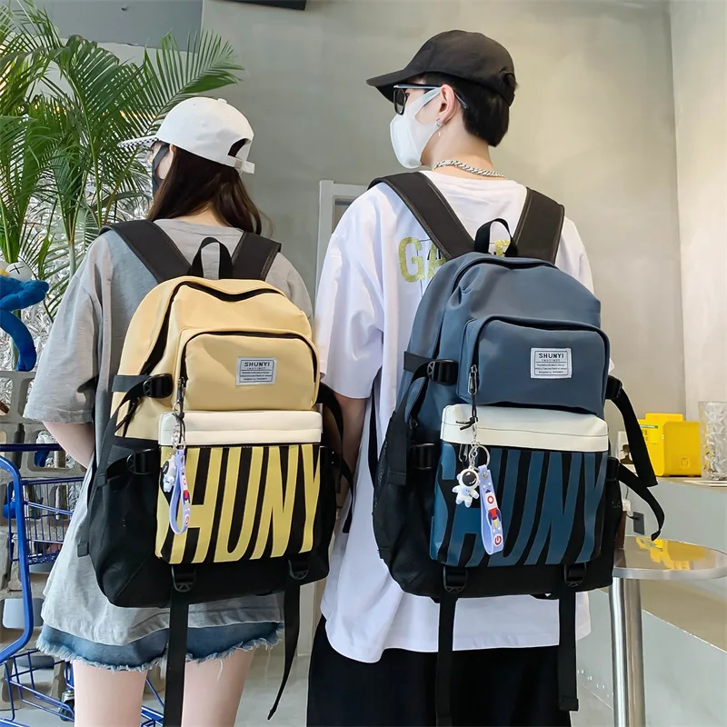 

Travel Backpack Harajuku Female Fashion Waterproof Schoolbag Girl Book Kawaii Backpacks Student Ladies Nylon Tactical Backpack