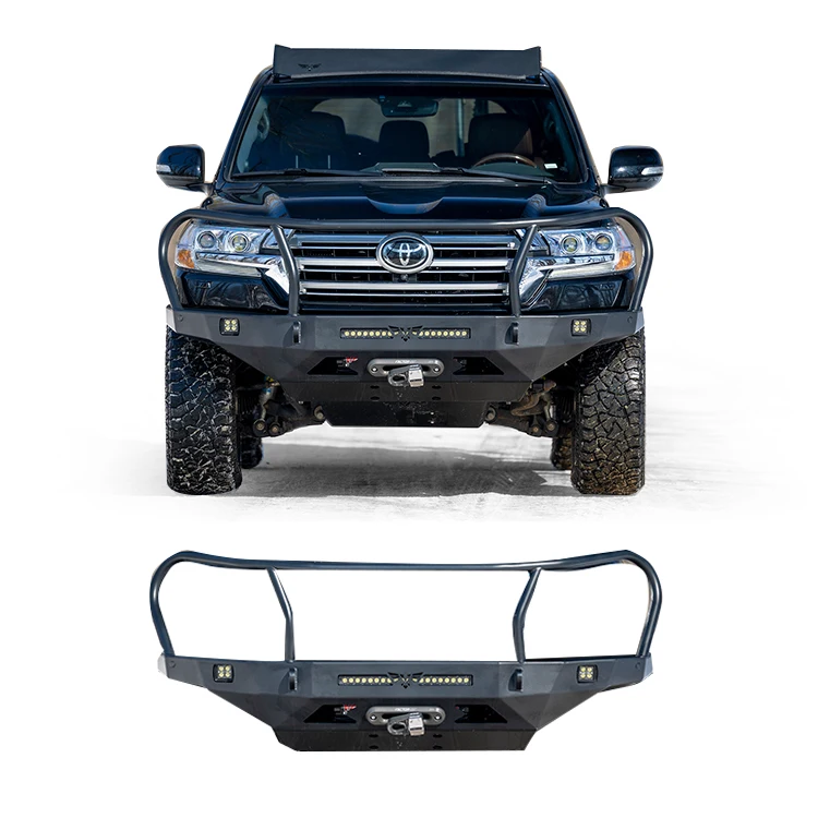 lamax 4x4 off road accessory with LED shackle bull bars Steel front bumper Rear Bumper for FORD RANGER T6 T7 T8 T9