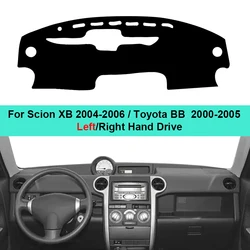 2 Layer Car Dashboard Cover Carpet For Scion XB 2004-2006 For Toyota BB 2000-2005 LHD RHD Dash Mat Cushion Anti-sun