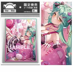 DIY Hatsune Miku 9th VOCALOID PTCG Protective Cover Card Deck Card Set Anime Peripheral Game Collection Card Holiday Gift