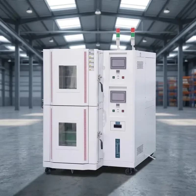 Double-Chamber Constant Temperature Humidity Test Chamber Thermo-Hygrostatic Environmental Cabinet Climatic Conditioning