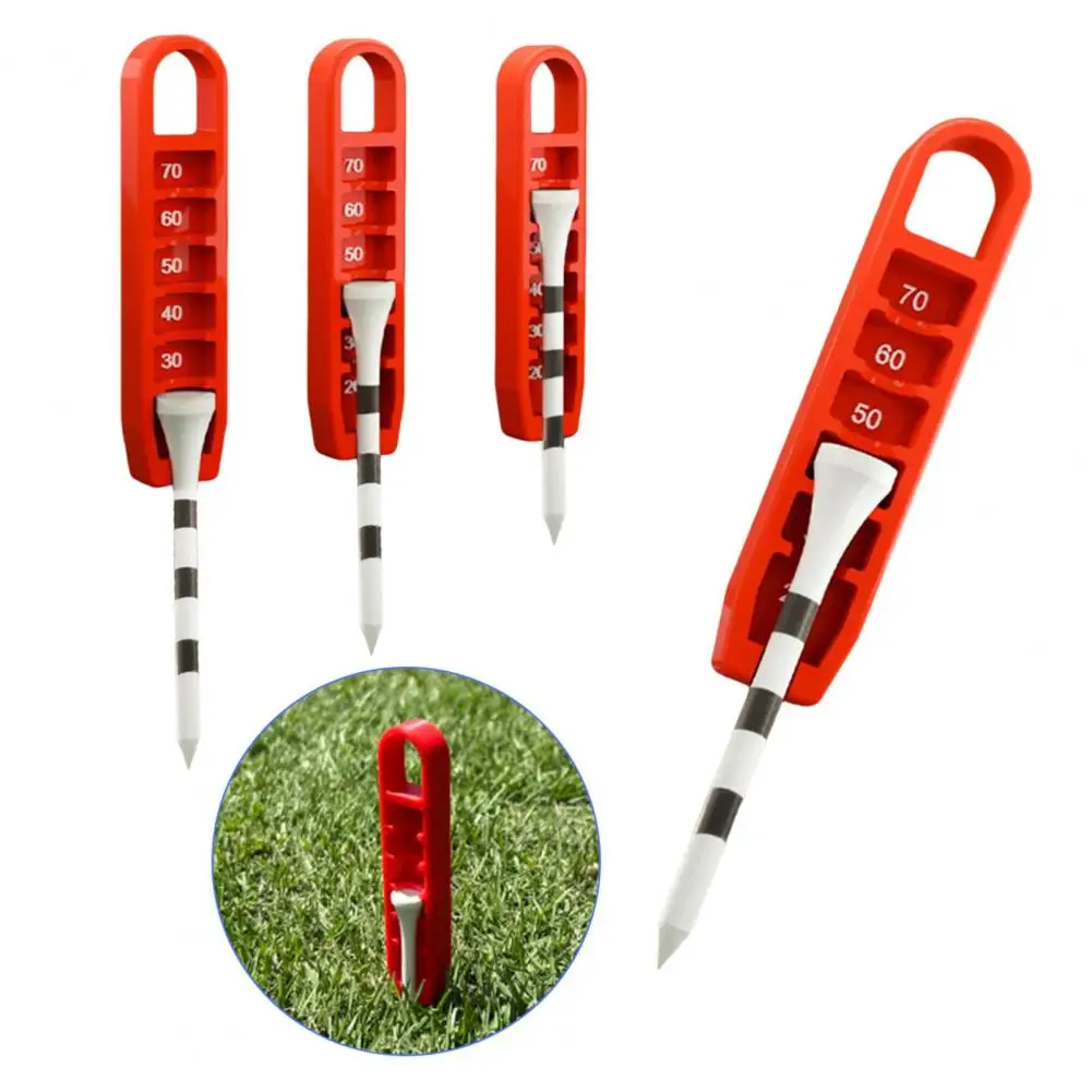 

Golf Tee Elevator 3D Printed Golf Tee Height Gauge Portable Tee Height Setter Precise Placement at 20-70mm Gift for Golfers