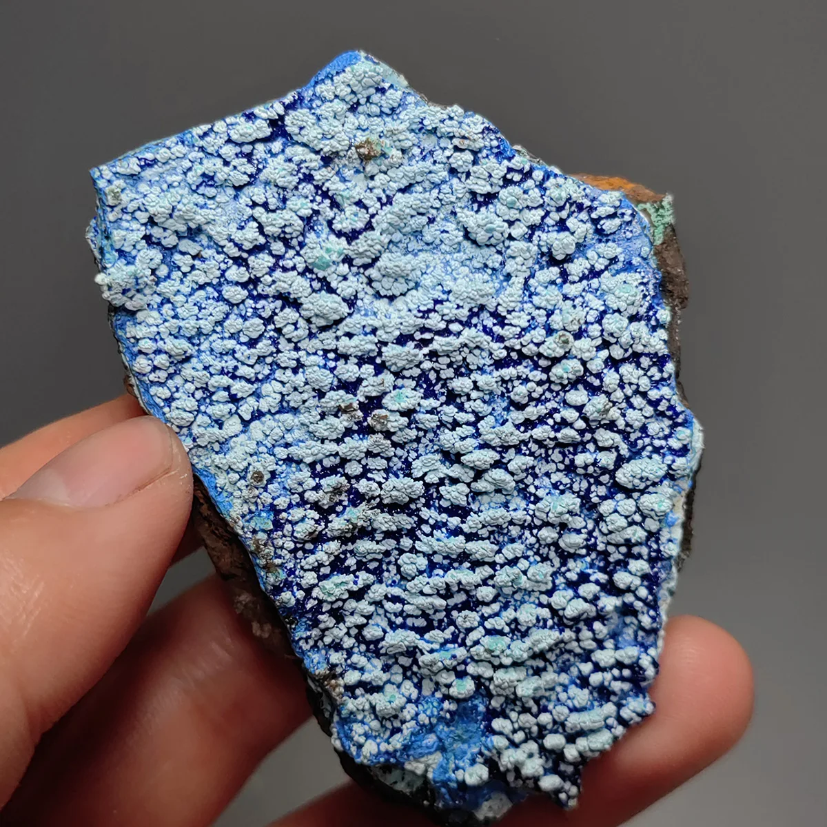 

C0-1C 100% Natural Gibbsite Azurite Stone Mineral Crystal Specimen Trinkets Home Decoration From Yunnan Province China