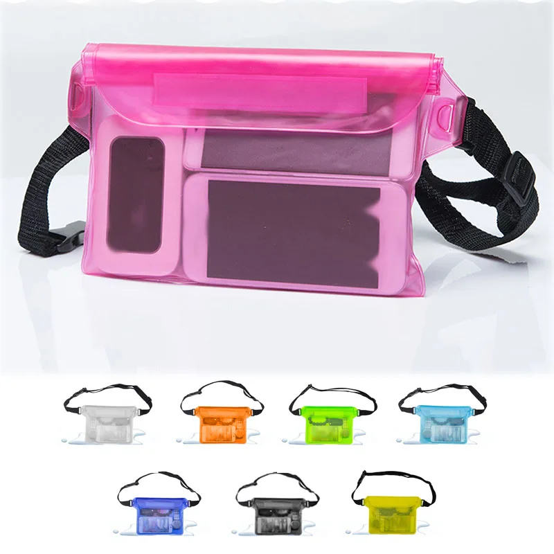 

Waterproof Swimming Bag Sealing Drift Diving Waist Pack Skiing Underwater Phone Case Cover Dry Shoulder Bag For Beach Boat Sport