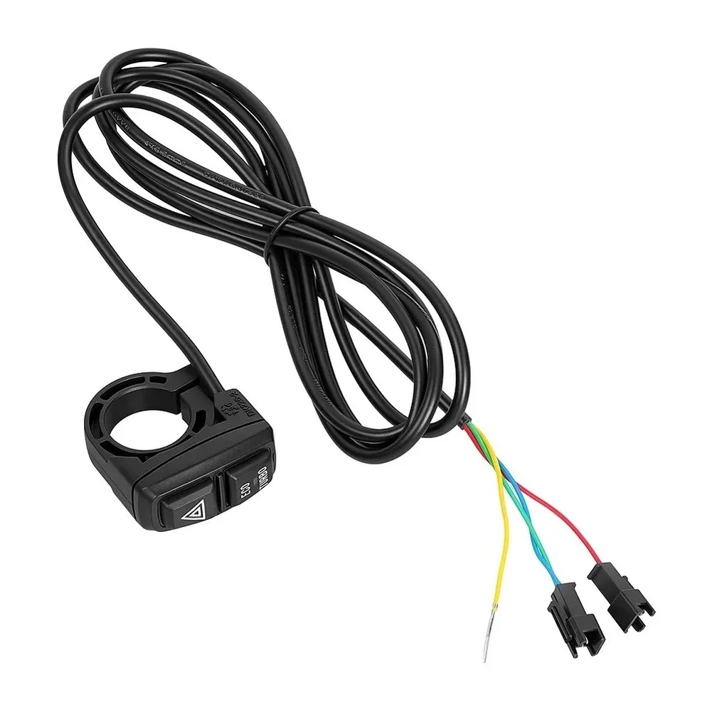 ABS Handlebar Control Switch With ECO Turbo Mode Safety Indicator Light Replacement Spare Button For Dualtron  E-Scooter