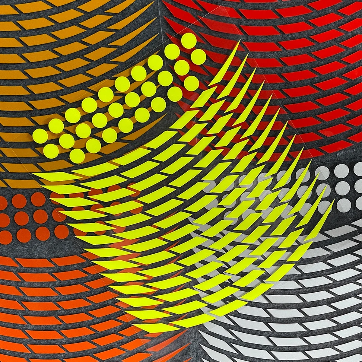 13 Stripe 28 Polka Dot 1 Set Reflective Motorcycle Wheel Hub Stickers for 17'' MT 03 07 09 SP 15 25 Rim Vinyl Accessories Decals