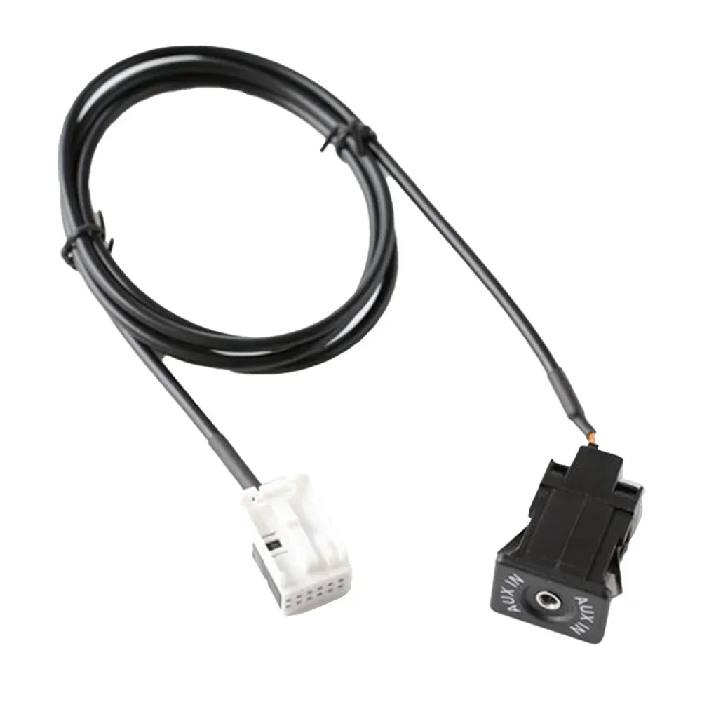 Car Extend Aux Cable AUX Cable 12Pin Plug 150cm Flexible Positioning For BMW E60 E63 E64 E65 E66 E81 E82 E87 E88