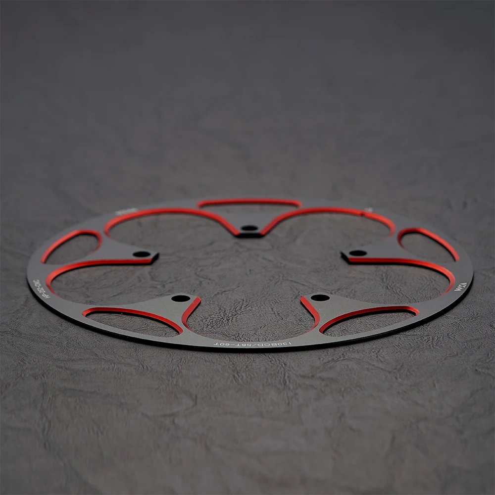 

Bicycle Chainring Guard 110BCD Aluminum Alloy 48-58T Anti-Oxidation Scratch-Resistant Precision Durable Secure Fit for Road Bike
