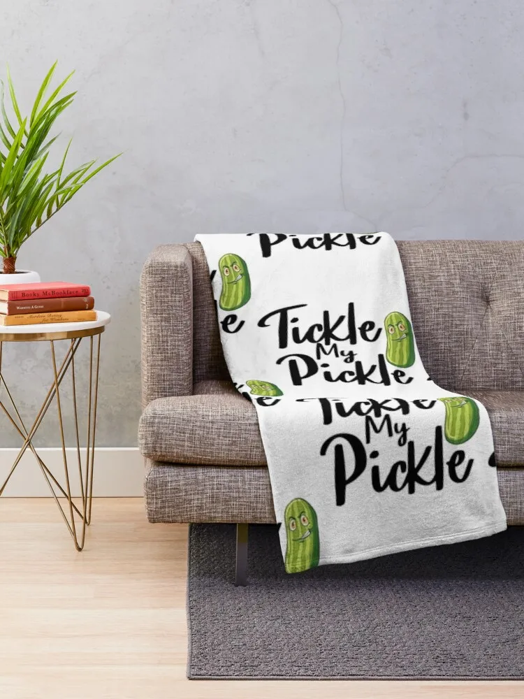 Tickle My Pickle Throw Blanket Soft Blanket