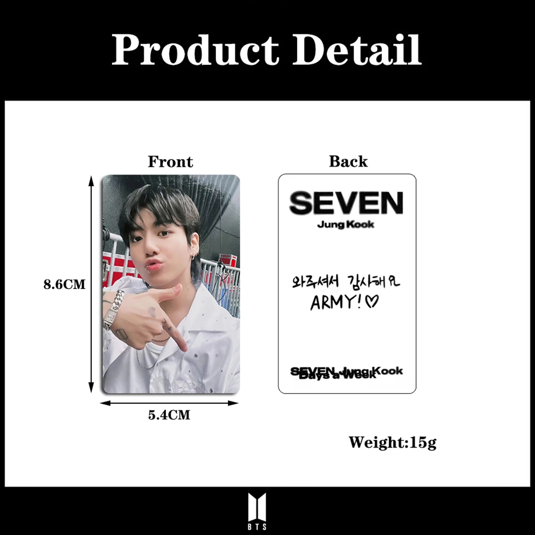 GHIT MUSIC Jung Kook Single Seven Popular Ballads Prerecorded Limited Limited Card