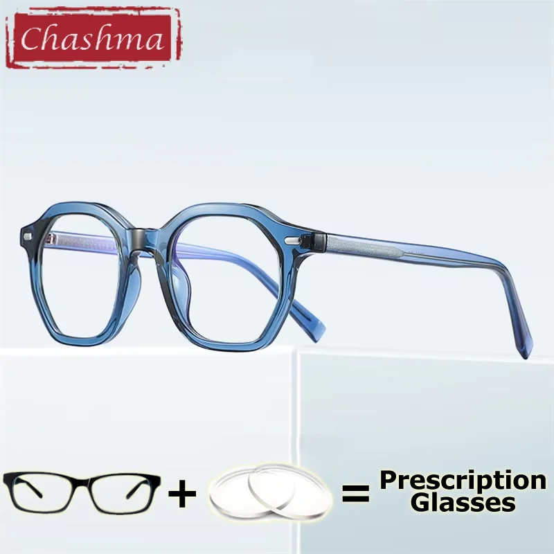 Chashma Prescription Glasses Women Eyeglasses Frames Men Optical Small Circle High Recipe Lenses Multifocal Fashion Spectacles