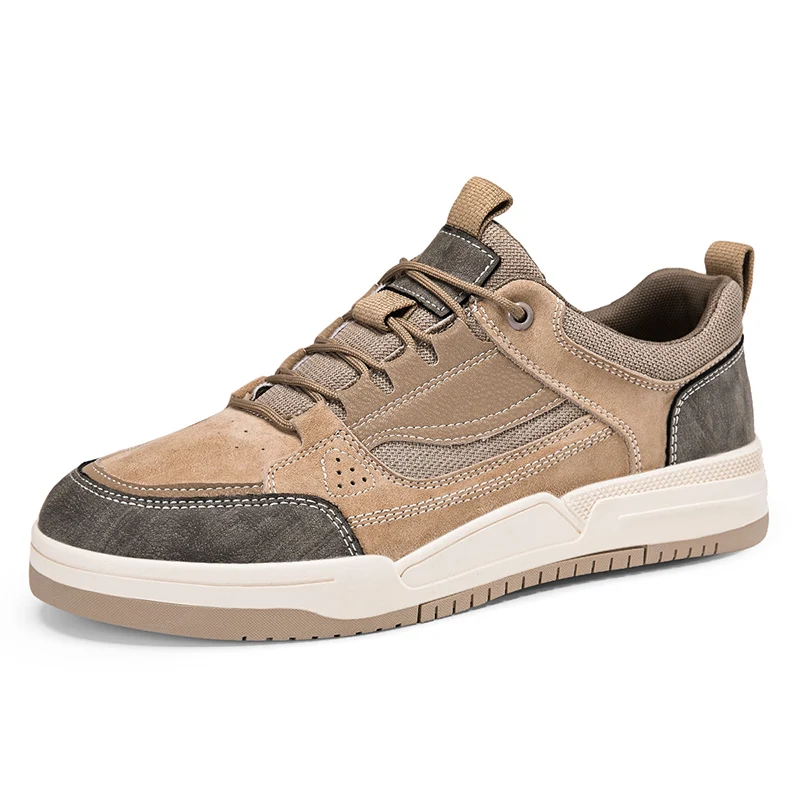 

VIPOL High-quality and trendy casual men's sneakers, top-grain pigskin casual sneakers, classic work shoes