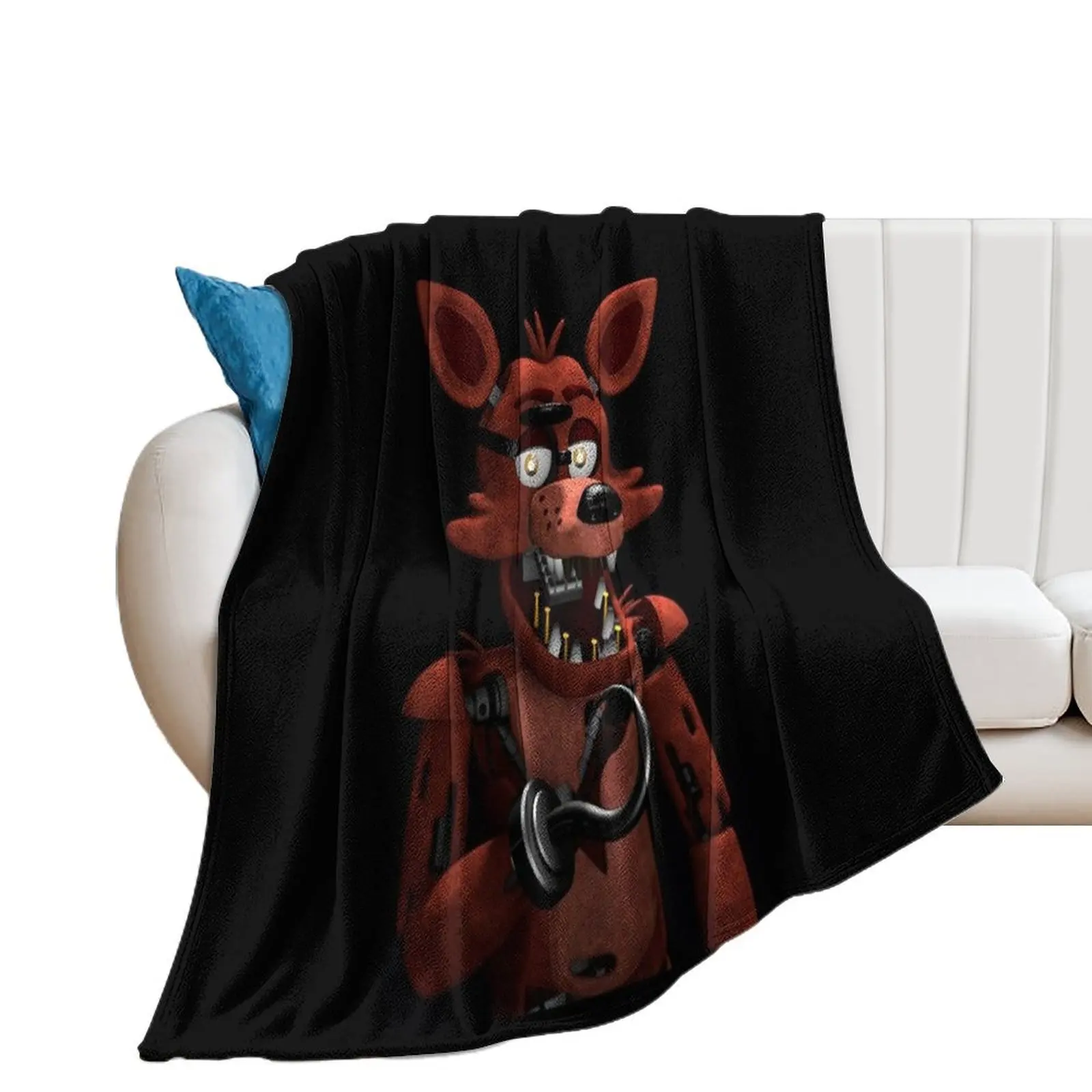 Foxy Throw Blanket Cute Plush Softest Blankets