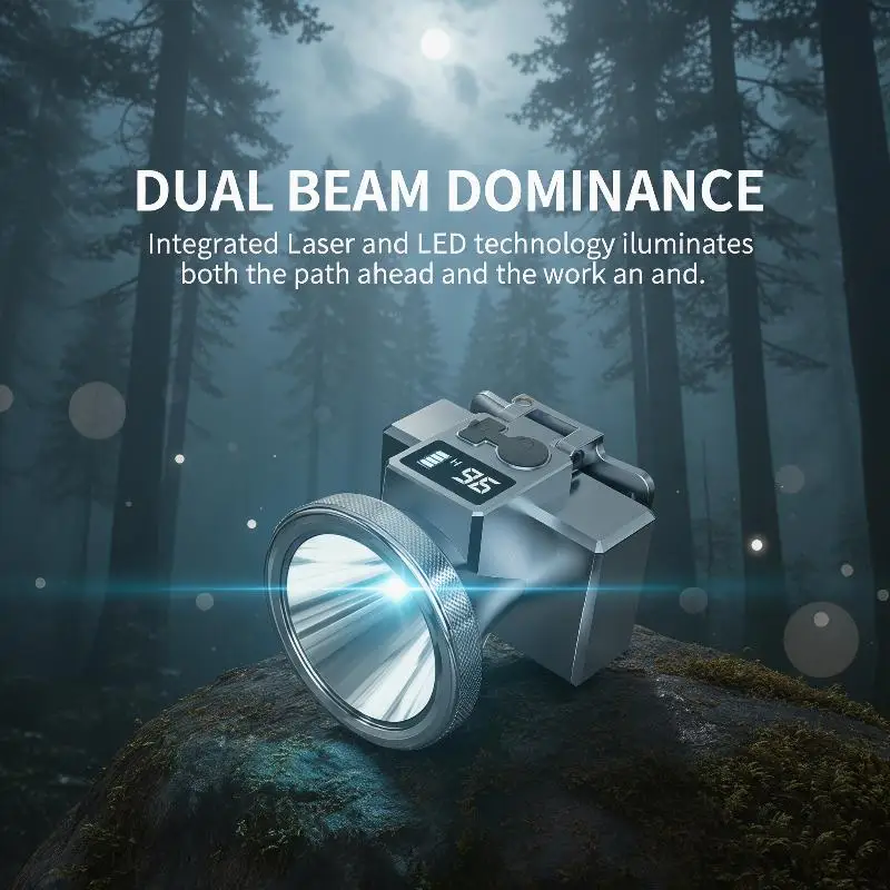 Night Fishing And Night Riding Waterproof Headlights 120Hours Of Ultra Long Endurance Outdoor Exploration Camping Led Headlights