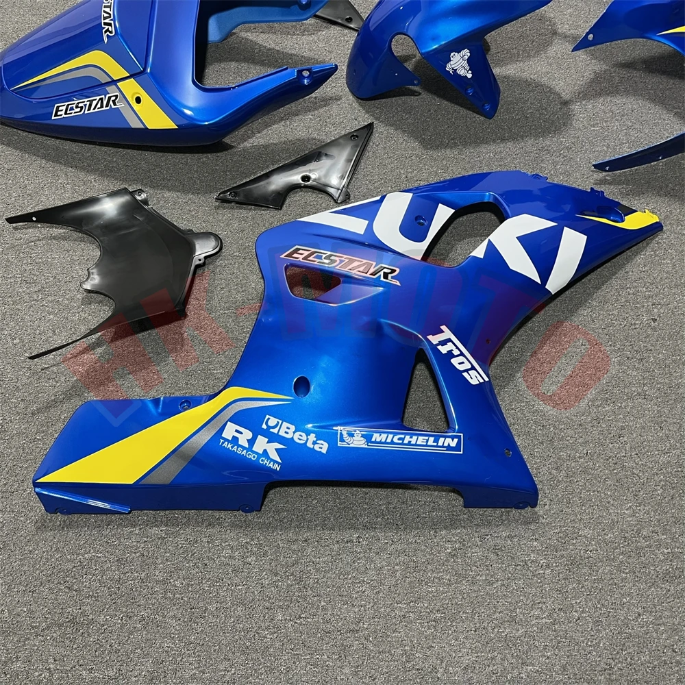 Motorcycle Fairing Kit Fit For GSX-R 600 750 GSXR600 GSXR750 2001-2003 K1 K2 K3 Bodywork Set High Quality Abs Injection Blue