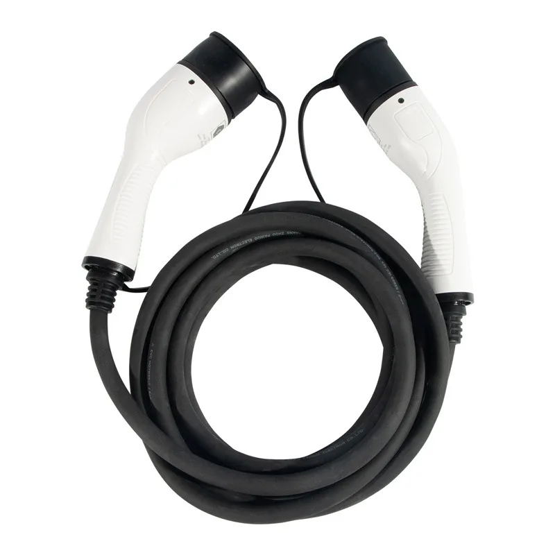 EU Standard Dual-Head EV Charging Gun 16A/32A Extension Cable, TUV Certified for EV Charging Pile Use