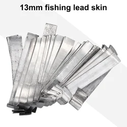 48-52Pcs 13x100MM Fishing Lead Sheet Thick-ness Fishing Accessories Sheet Strips Fishing Tackle Sinkers Weights Accessory 240G