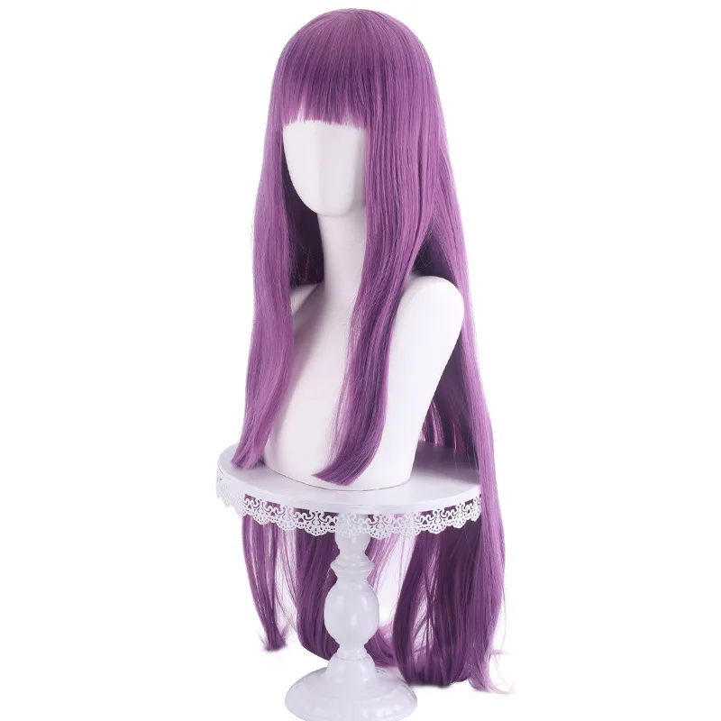 Anime Tokyo Mew Mew Zakuro Fujiwara Cosplay Wig Purple Long Hair Heat Resistant Fiber Synthetic Hair image 4