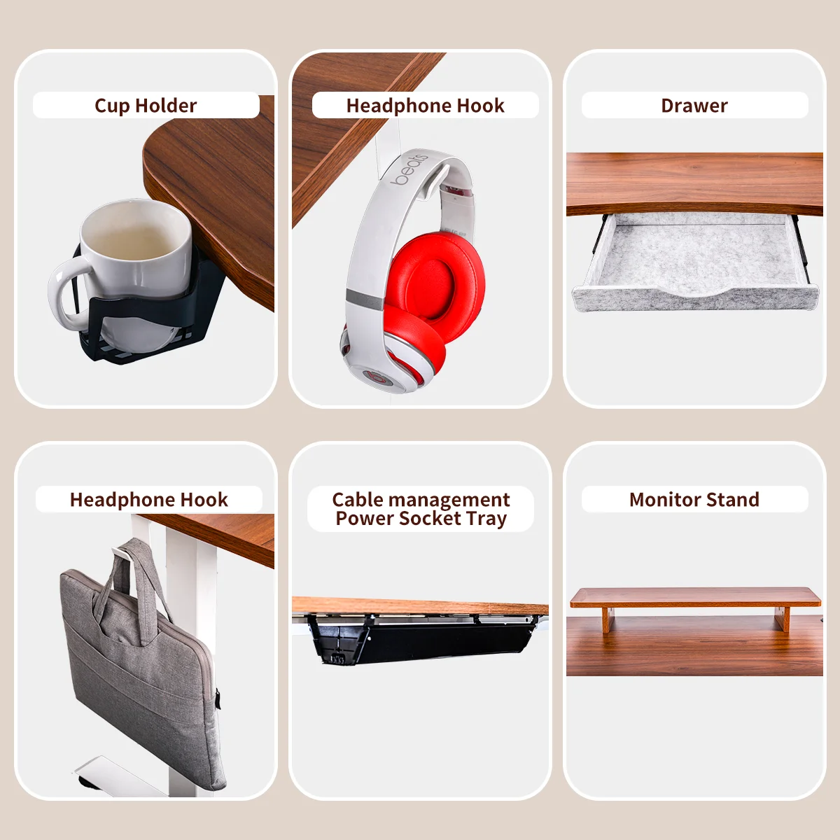 E-commerce Style Modern Table Top Included Single Motor Electric Height Adjustable Table Sit Stand Desk