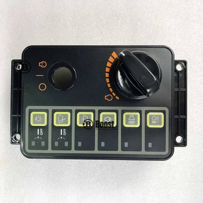 WAP01 Excavator Parts Control Panel 21N8-20506 Throttle Knob Touch Switch for R140LC-7 R160LC-7 R210LC-7 R210-7