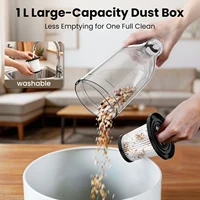 Vastorm R7 Corded Vacuum Cleaner 600W 20Kpa Powerful Suction Household Handheld Stick Vacuum Portable 3 in 1 Lightweight Cleaner 5M Long Cable Bagless Upright Vacuum for Hardwood Floor Carpet Pet Hair Cleaning 6