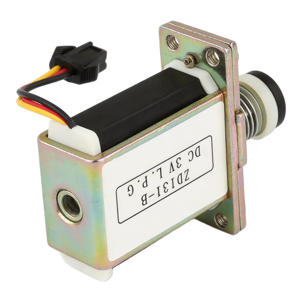 ZD131-B Solenoid Valve DC 3V Designed for Gas Water Heaters Copper Construction Self-Priming Water Flow Activation Feature