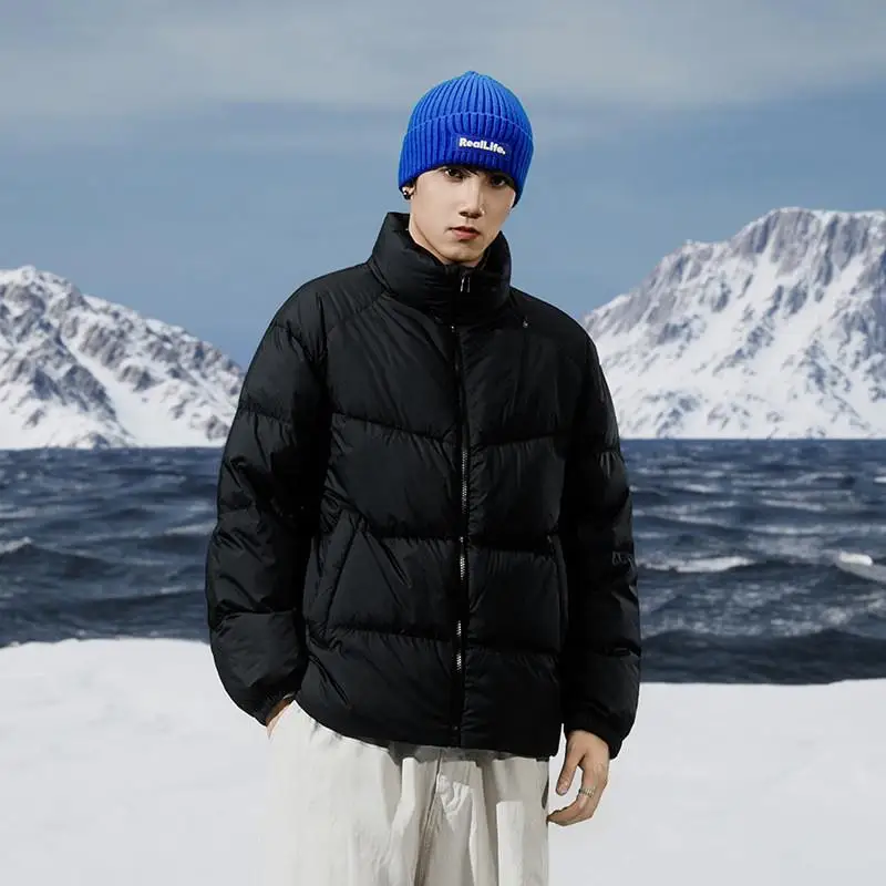 

Winters 90 White Velvet Warm Jaet Du down Filling Thiened Warmth Brandl Bae Embroidery Non-iron Treaent