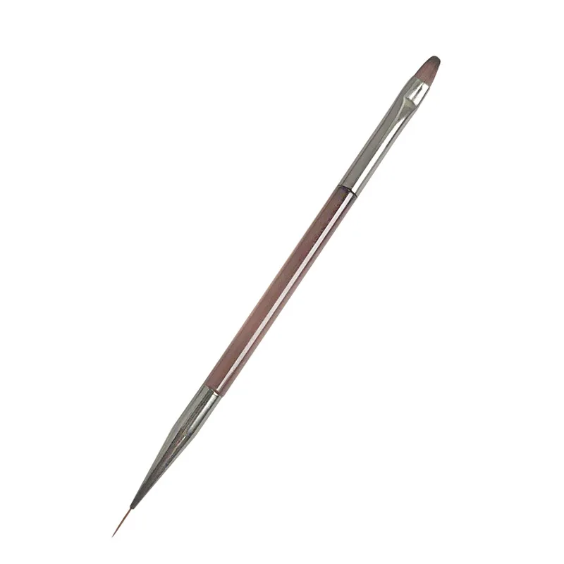 9 個 UV ジェルネイルブラシライナー DIY 絵画ペンマニキュアアクリル描画ブラシネイルアートデザイン爪先端表示ペイントツール