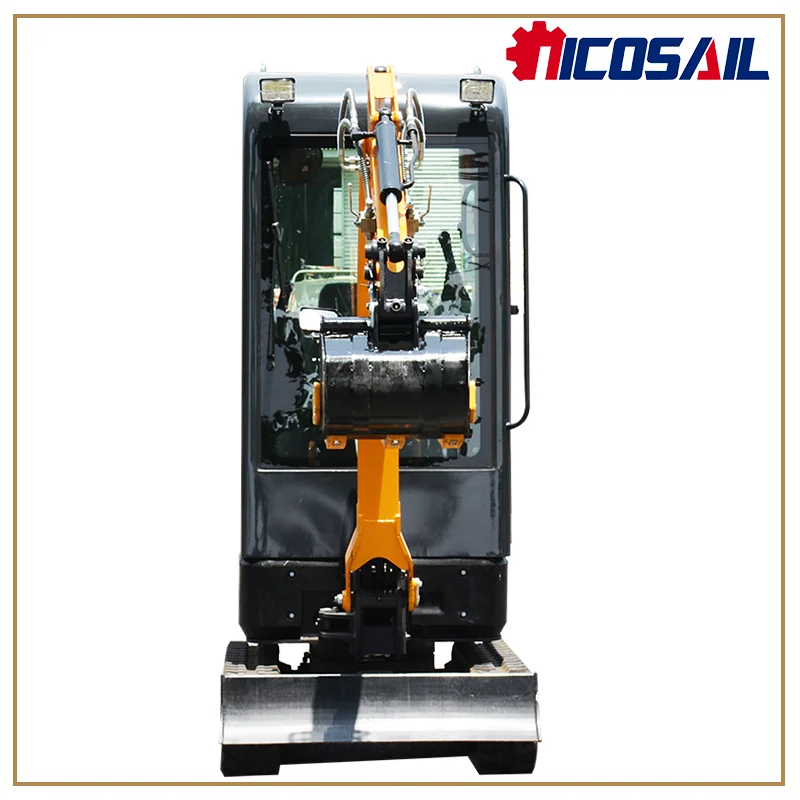 

1800kg Factory Customized 1.8 Ton Mini Excavator Cheap Agricultural Motorcycle Farm Equipment Mini Digger Tiller Backhoe Loader