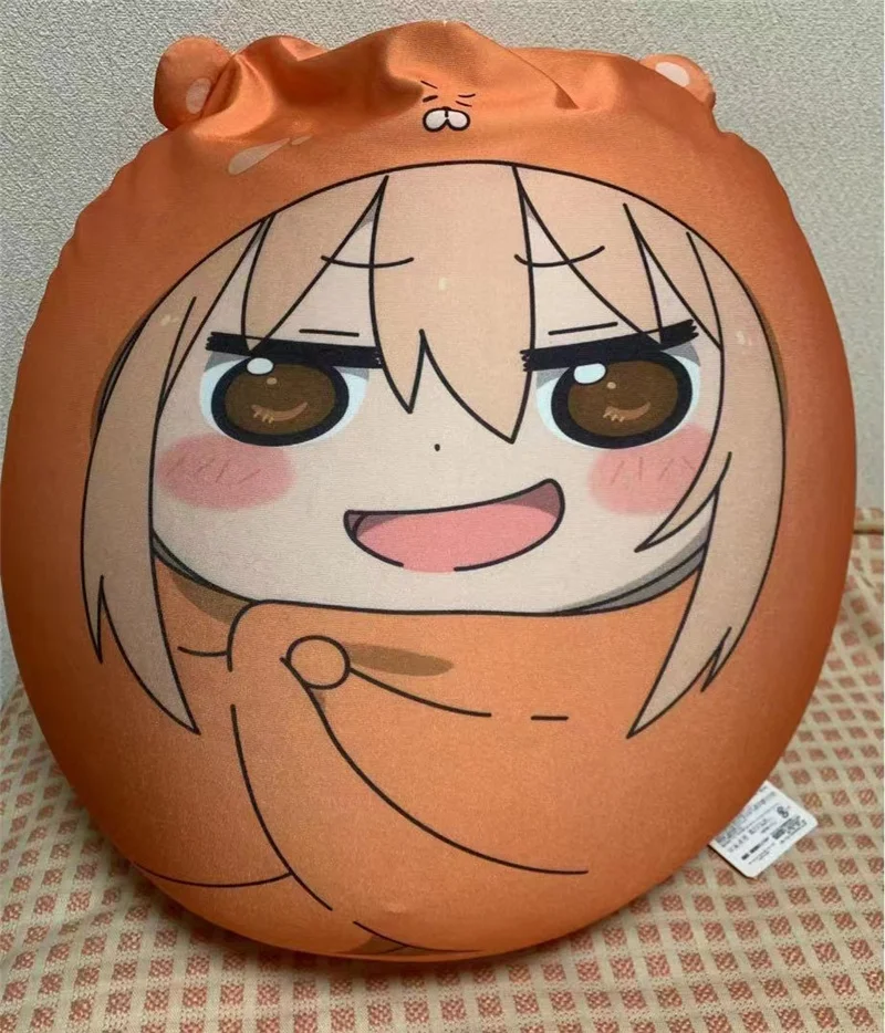 Cute Japan Anime My Two-Faced Little Sister Himouto Umaru Chan Doma Umaru Big Plush Stuffed Pillow Doll Cosplay Toy Gifts 40cm