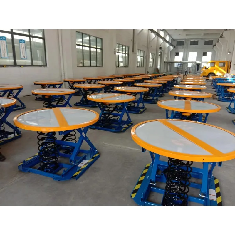 High Quality Spring Lod Level Hydraulic Scissor Fixed Lift
