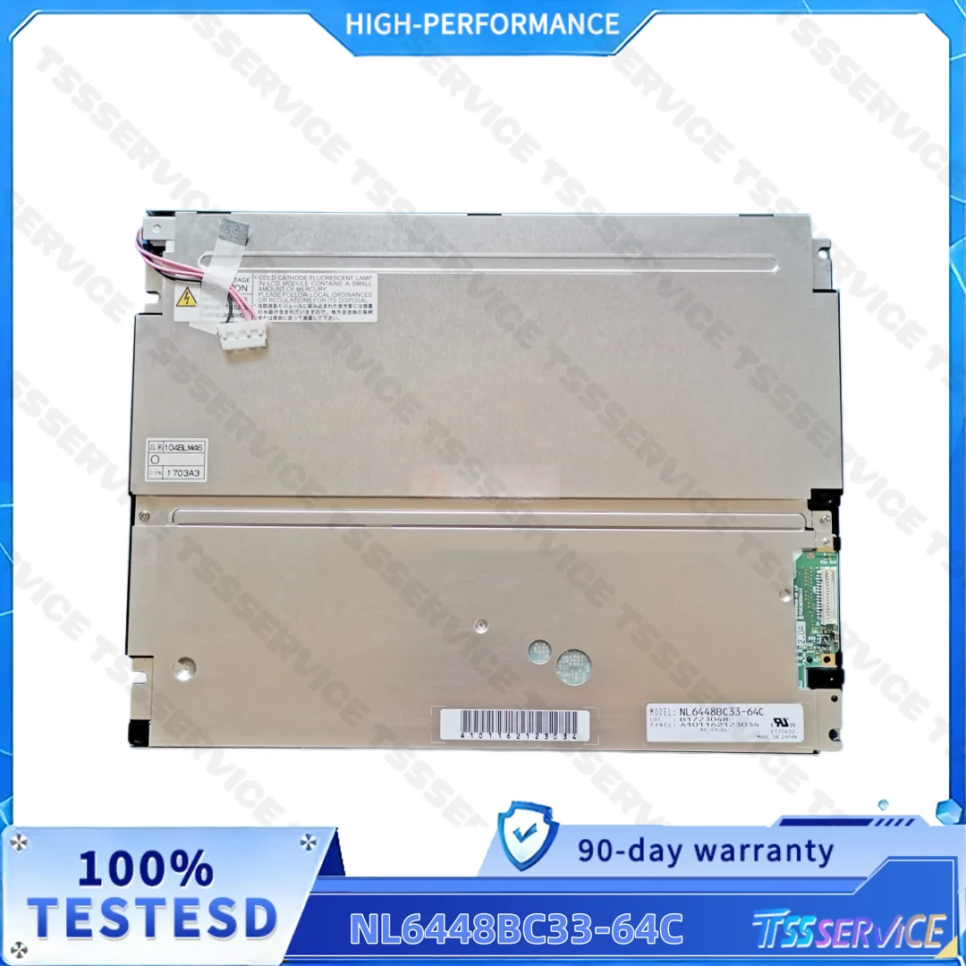 NL6448BC33-64C 10.4 inch 640*480 Resolution LCD panel fast shipping