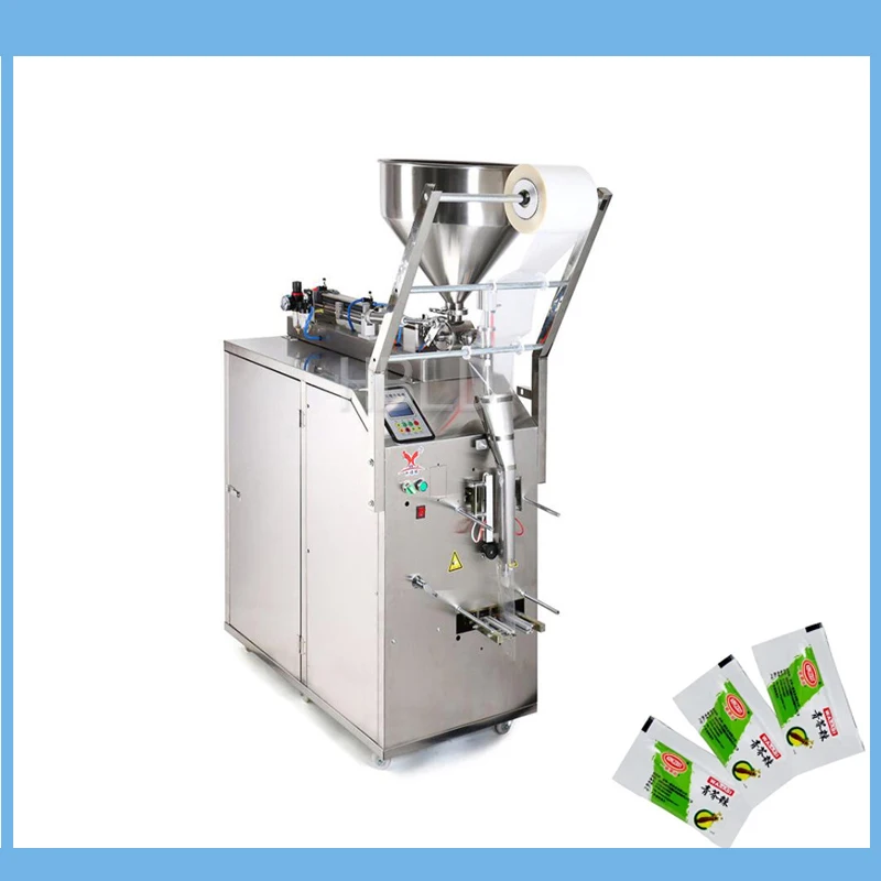 

Pepper Oil Seasoning Water Honey Sesame Automatic Paste Packaging Machine