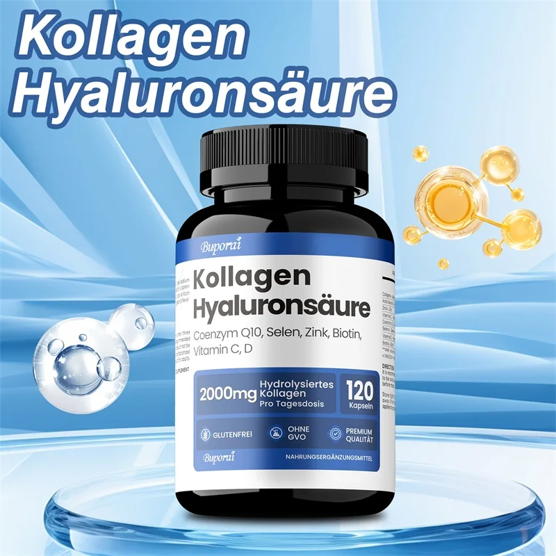 

Мощные гидролизованные коллагеновые капсулы — антиоксидант, поддерживает здоровье старения и суставов, удерживает кожу, гладкие волосы, сильные ногти