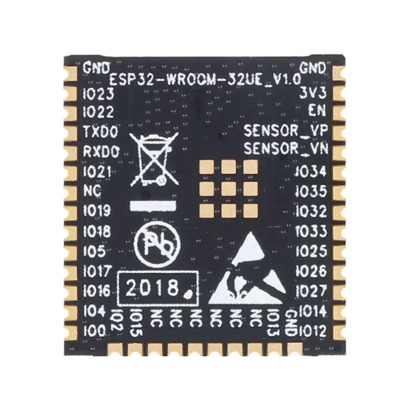 ESP32-WROOM-32UE-H4 Wi-Fi+ Bluetooth dual-mode 4MB flash 32-bit dual-core MCU module