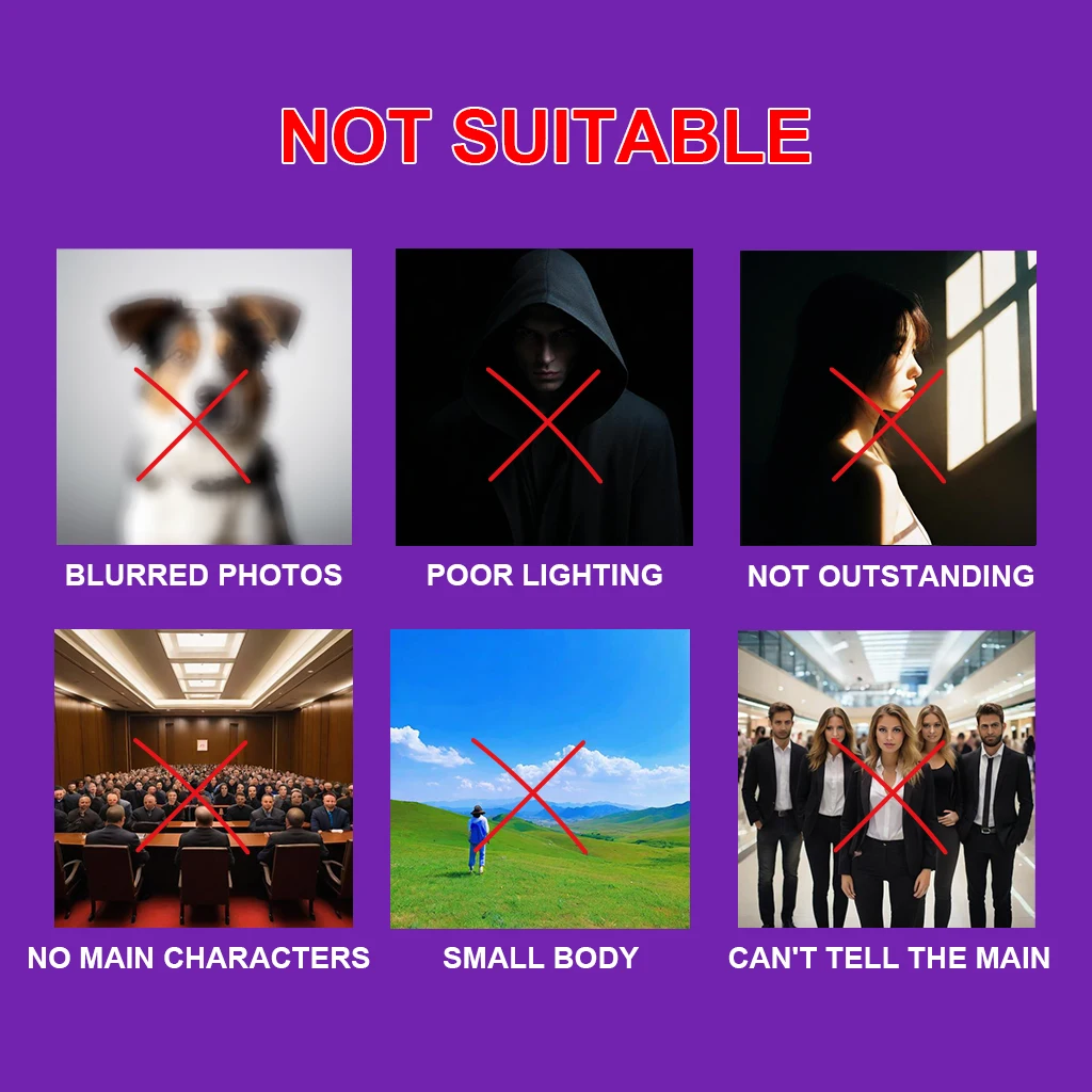 Kustom 30 Buah Stiker Pribadi Avatar Hewan Peliharaan Tahan Air Stiker Wajah Stiker Foto Pesta Ulang Tahun Anak-anak Botol Air Pesta Lapto