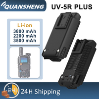 Quansheng Battery UV-5R Plus Original High Capacity BPK5 Rechargeable Li-ion Battery Pack Fast Charge UV 5R Plus Radio Accessory